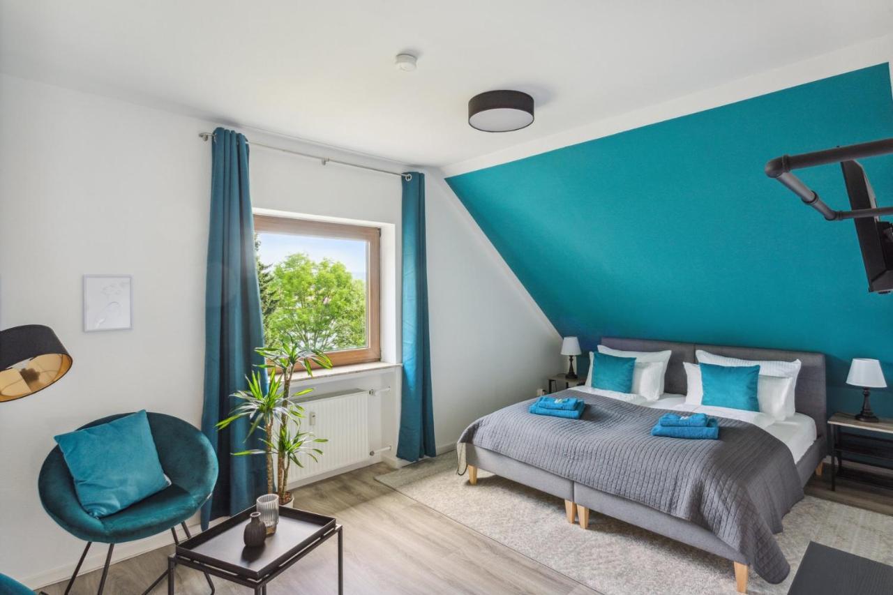 Charysma - Weserufer, Stylish, Schlafzimmer Mit Smart-Tv, 2 Parkplaetze Hamelin Bagian luar foto