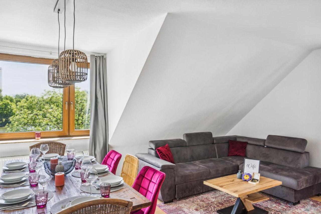 Charysma - Weserufer, Stylish, Schlafzimmer Mit Smart-Tv, 2 Parkplaetze Hamelin Bagian luar foto