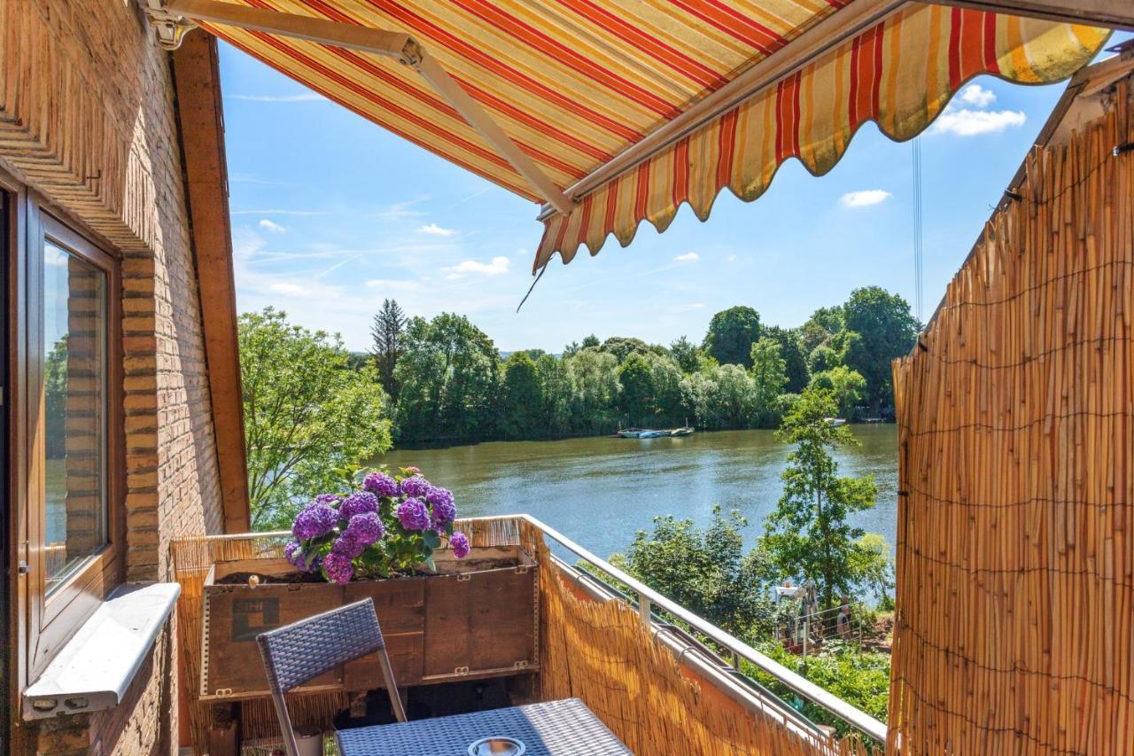Charysma - Weserufer, Stylish, Schlafzimmer Mit Smart-Tv, 2 Parkplaetze Hamelin Bagian luar foto